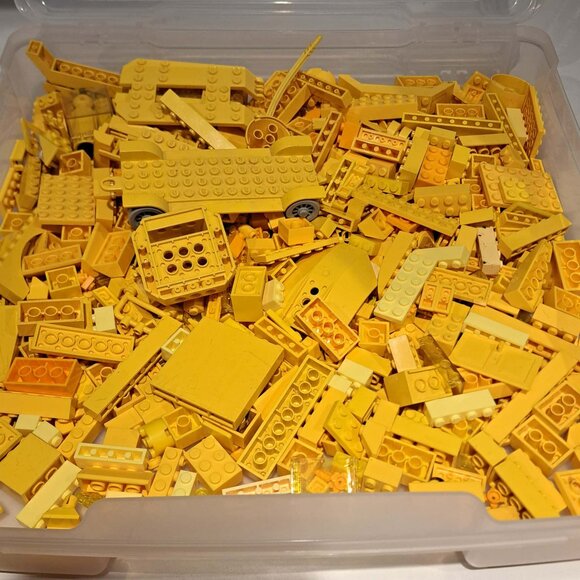 Lego Other - Large lot of yellow Legos assorted bricks etc